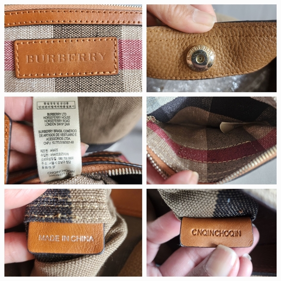 EUC!!! BURBERRY Ashby Bag - Picture 2 of 16